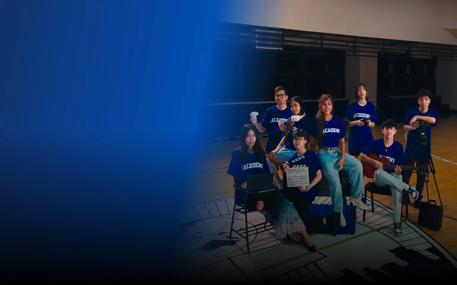 iACADEMY students on campus