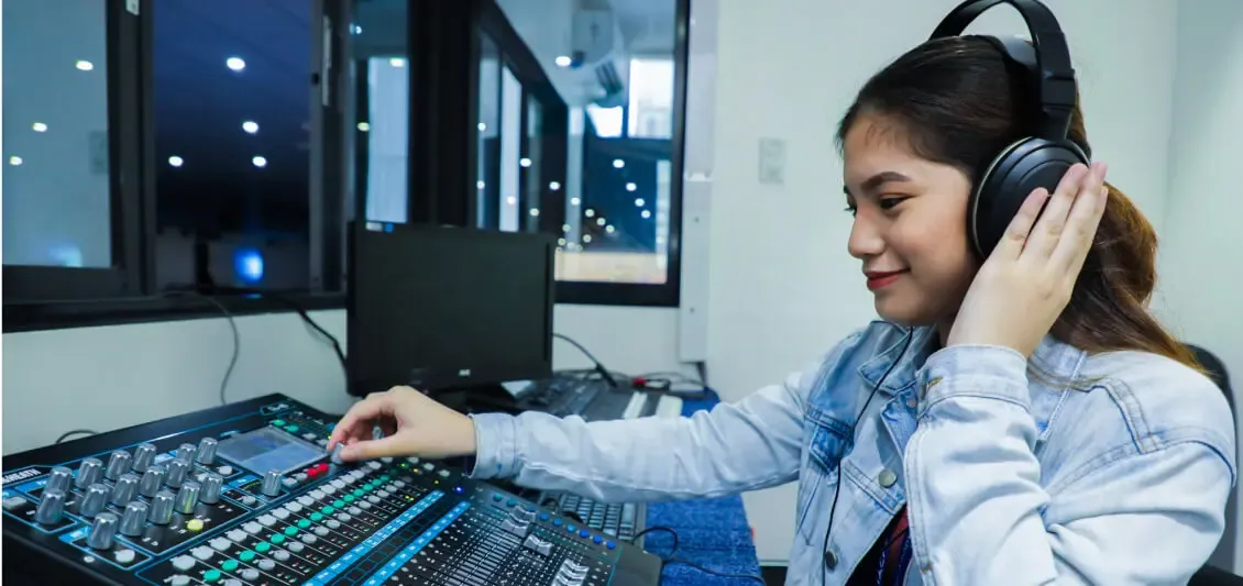 Audio Production students