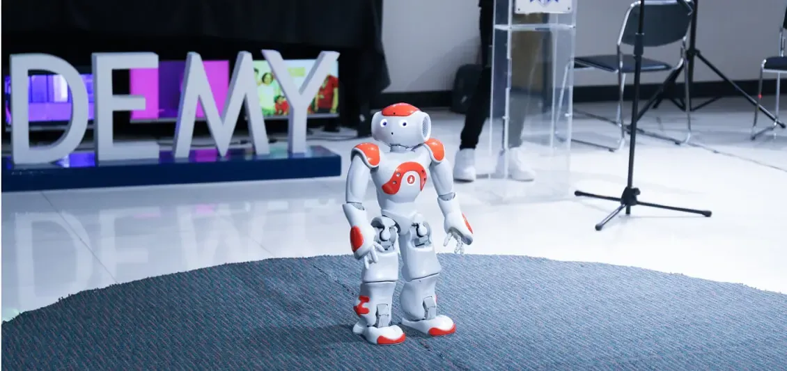 Robotics students