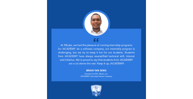 iACADEMY student achievement — AUGUST 2018